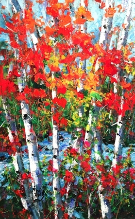 Forest Finery  8 x 12 Hurst