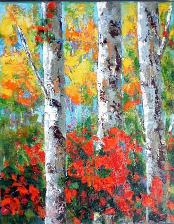 Green Lake Birches